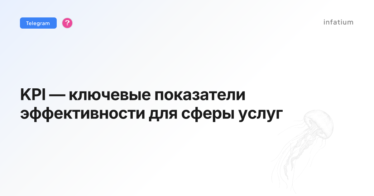 KPI — ключевые показатели эффективности для сферы услуг