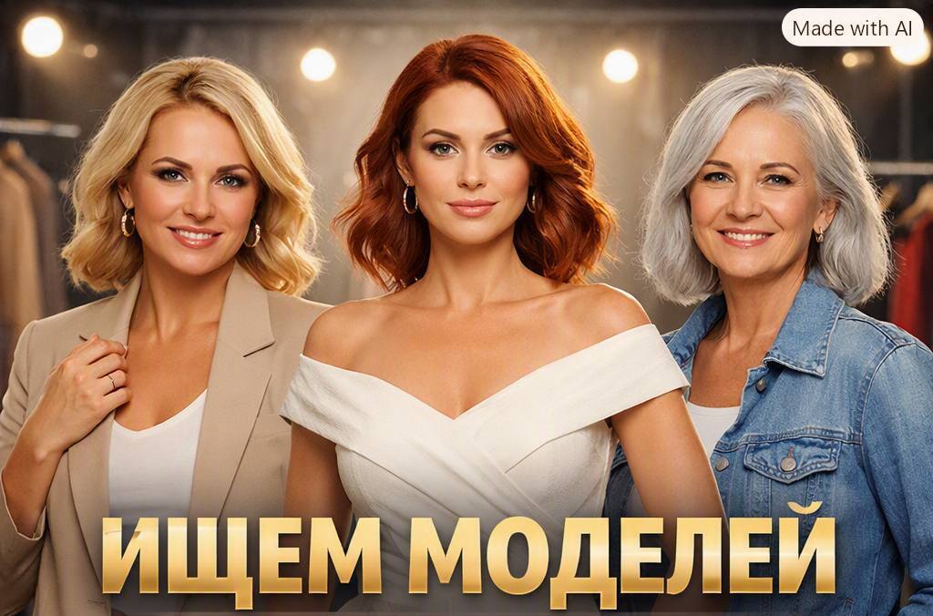 Кастинг моделей для прямого эфира в Москве
