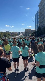 100 000 человек бегут по Садовому кольцу